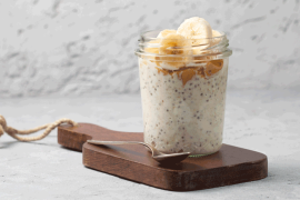 Banana-Nut Overnight Oats